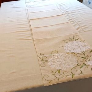 Dining table cover.